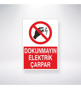 Dokunmayın Elektrik Çarpar