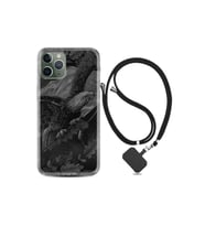 Apple Iphone 13 Pro Kılıf Resimli Desenli Silikon Boyun Askılı Dark Eagle 1909