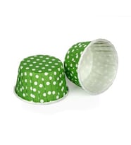 Özel Pet Kapsül44*35Mm Yeşil Puantiye (100 Adet)