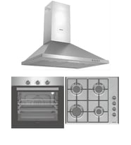 Hafele Eternal Inox Ankastre Set 2 (Eternal Ocak + Eternal Fırın + Eternal Davlu
