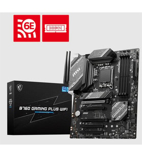 MSI B760 GAMING PLUS WIFI DDR4 5333MHZ 1XHDMI 1XDP 2XM.2 USB ATX 1700P (12. / 13. VE 14. NESİL İŞLEM