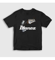 Presmono Unisex Çocuk Siyah Guitar Gitarist Hediye Ibanez T-Shirt 548869tt