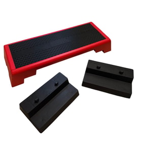 Avessa Step-500 Profesyonel Step Tahtası 3 Kademeli (Kırmızı)