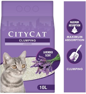 City Cat Lavanta Kokulu Kedi Kumu 10 Lt