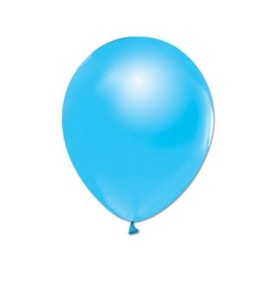 Balon metalik 12 inc açık mavi pk:100-