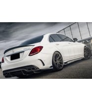 Mercedes W205 PSM Piano Black Spoiler