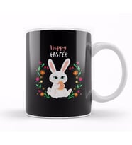 Happy Easter Egg Kupa Bardak Porselen