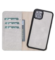 MAGIC WALLET IPHONE 11 PRO BEYAZ CUZDAN + KILIF