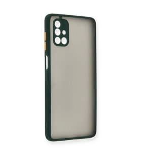 Samsung Galaxy M51 Kılıf Montreal Silikon Kapak - Yeşil