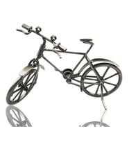 Vintage Nostaljik Retro El Yapımı Metal Bisiklet Modeli Dekoratif Hediyelik Biblo Vitrin Süsü