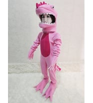 T-Rex Dinozor Kostümü Pembe