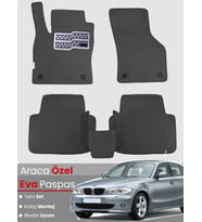 BMW 1 SERİSİ E87 (2004-2011) Uyumlu EVA Paspas Tam Set–Araca Özel,Su Geçirmez,Kolay Montaj