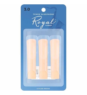 D\'Addario Woodwinds Royal RKB0330 Tenor Saksafon Kamışı (3 lü) No:3
