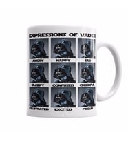 Vader Expressions Kupa Bardak Porselen