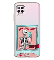 Huawei Look Good Tasarımlı Şeffaf Telefon Kılıfı