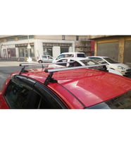 Seat Leon ( 2005-2011 ) Alüminyum Oluksuz Tip Port Bagaj Tavan Çıtası Ara Atkı Barı Kapıdan Sıkıştırmalı