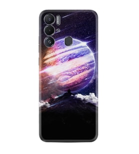 Tecno Pova Neo Kılıf Silikon Desen Özel Seri Super Planet 1797
