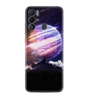 Tecno Pova Neo Kılıf Silikon Desen Özel Seri Super Planet 1797