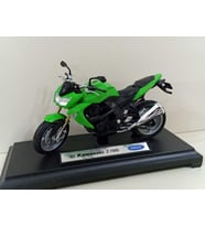 Kawasaki Z 1000 1/18 Ölçek Motosiklet(PLAKALI-YAZILI)