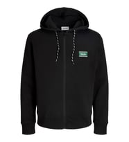 Jack & Jones JJBUSTER Erkek Fermuarlı Kapüşonlu Sweatshirt Günlük Rahat