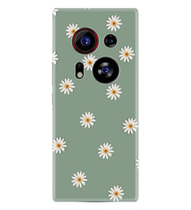 Phantom X2 Pro Kılıf Boutique Baskılı Resimli Yeşil Papatyalar Pcode -041