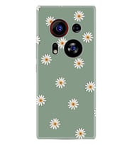 Phantom X2 Pro Kılıf Boutique Baskılı Resimli Yeşil Papatyalar Pcode -041
