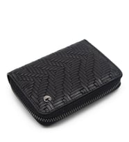 Cacharel Siyah Gladyatör Unisex Deri Cüzdan 24375G65