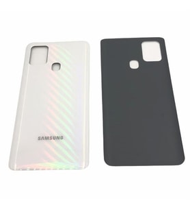Samsung A21S Arka Batarya Pil Kapağı (Beyaz)