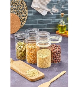 Cooker Borosilikat Kavanoz 18 cm 1 Adet (Şeffaf)
