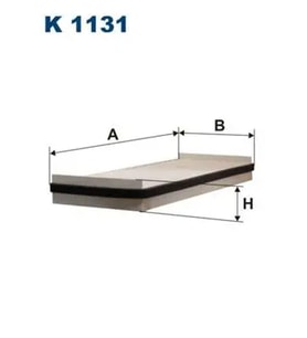 FILTRON K1131 Polen Filtresi 334C2038 7701056389