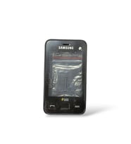 Samsung S5220 Kasa Samsung S5222 Star 3Uyumlu Siyah Renk Orta Kasa Ön Arka Kapak Tuş Takımı