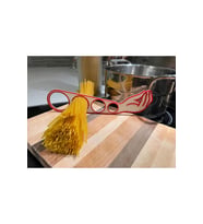 Makarna Cetveli Spagetti Porsiyon Ölçer (Kırmızı-Beyaz)