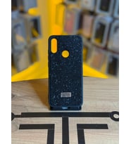 Redmi Note 7 Uyumlu Taş Desenli Silikon Yumuşak Kılıf (Siyah)