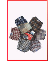 Berrak 3 Adet Karışık Renk Poplin Boxer (Çok Renkli)