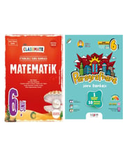 Okyanus Yayınları 6. Sınıf Classmate Matematik ve Lodos Paragrafhane Soru Bankası Seti 2 Kitap