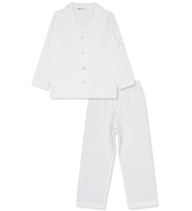 Civil Girls Düz 10-13 Yaş Pijama Takımı - Ekru