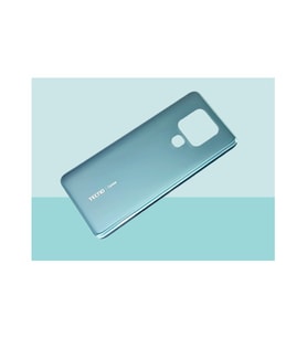 Tecno Camon 16 (CE7J) Uyumlu Arka Kapak Batarya Kapağı (Mavi)