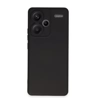 Xiaomi Redmi Note 13 Pro Plus Kılıf Nano İçi Kadife Silikon - Siyah
