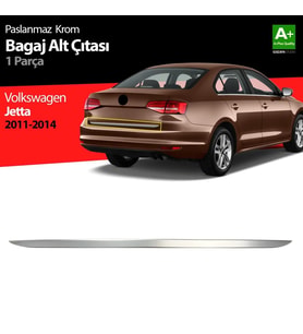 Drs Tuning Jetta Uyumlu Krom Bagaj Alt Çıta 2011-2014