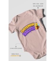 Dayısının Ballısı Kısa Kollu Bebek Body %100 Pamuk