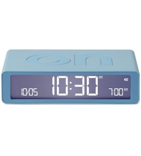 Lexon Flip Mini Şarj Edilebilir Alarm Saat Açık Mavi LR158LB1