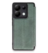 Redmi Note 13 Pro 5G Kılıf Flip Cover - Koyu Yeşil