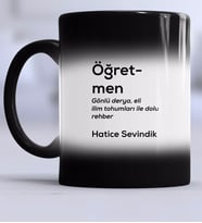 Öğretmen Kupa Bardak Sihirli