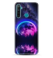 Realme 5i 5 Pro 6i 7 Pro 8 Kılıf Desemli Silikon Star Planet 1652