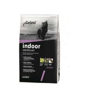 Golosi Cat Indoor Somonlu ve Pirinçli Kısırlaştırılmış Yetişkin Kedi Maması 20 KG (Renksiz)