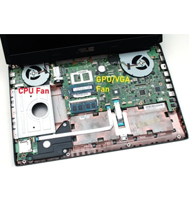 Asus G750JS-T4185H CPU (İşlemci) ile Uyumlu Fanı V2