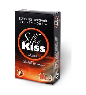 Silky Kiss Love Ekstra İnce Prezervatif 12'li