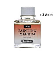 Bigpoint Boyama Medyumu 75 ml (Yağlı Boya) x 3 Adet