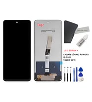 Tkgz - Xiaomi Redmi NOTE 9S Uyumlu Lcd Ekran Dokunmatik -A- Kalite + B-7000 + TAMİR SETİ