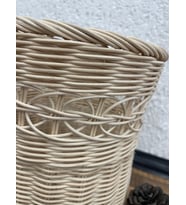 Bambu Saksılık (Krem)